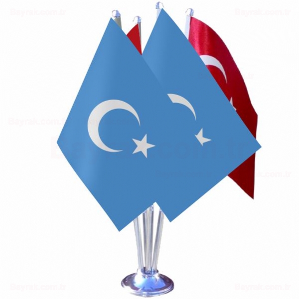 Dou Trkistan 4 l Masa Bayrak