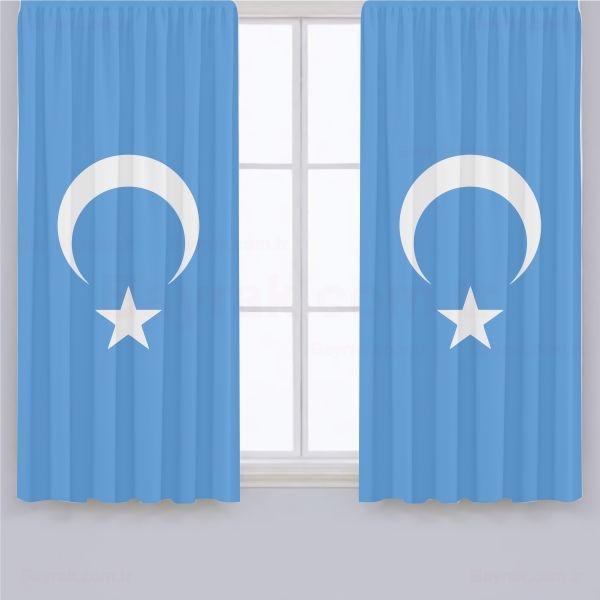 Dou Trkistan Saten Gnelik Perde