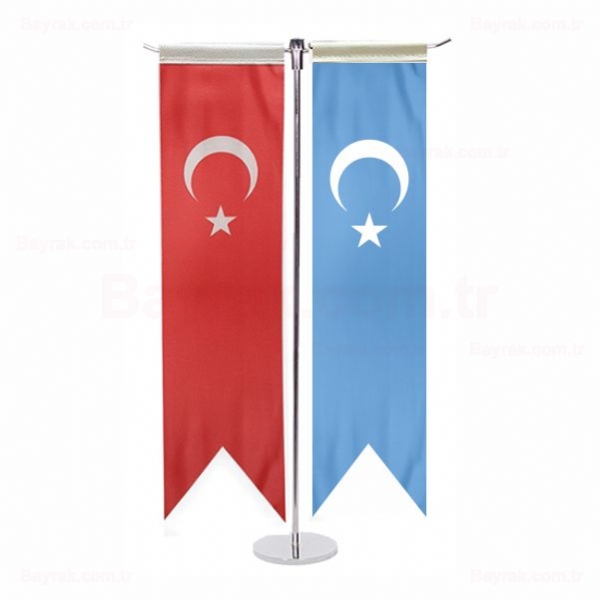 Dou Trkistan T Masa Bayrak