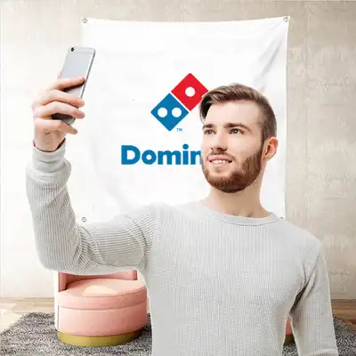 Dominos Pizza Arka Plan Selfie ekim Manzaralar