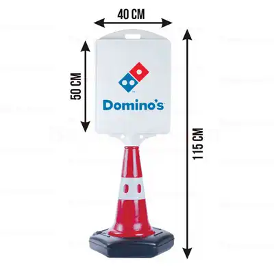 Dominos Pizza Orta Boy Yol Reklam Dubası