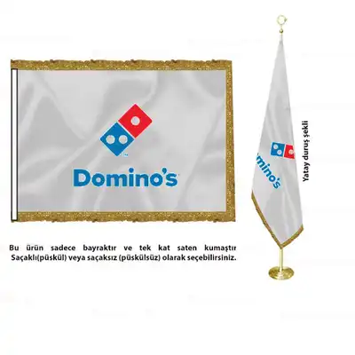 Dominos Pizza Saten Makam Bayrağı