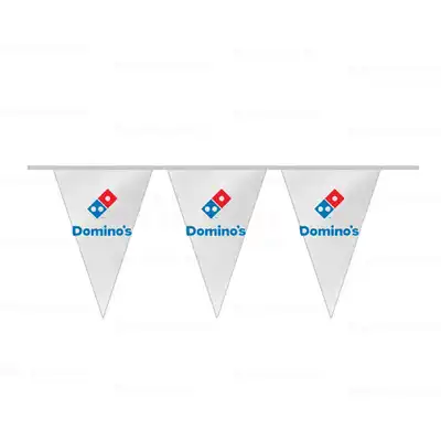 Dominos Pizza Üçgen Bayrak