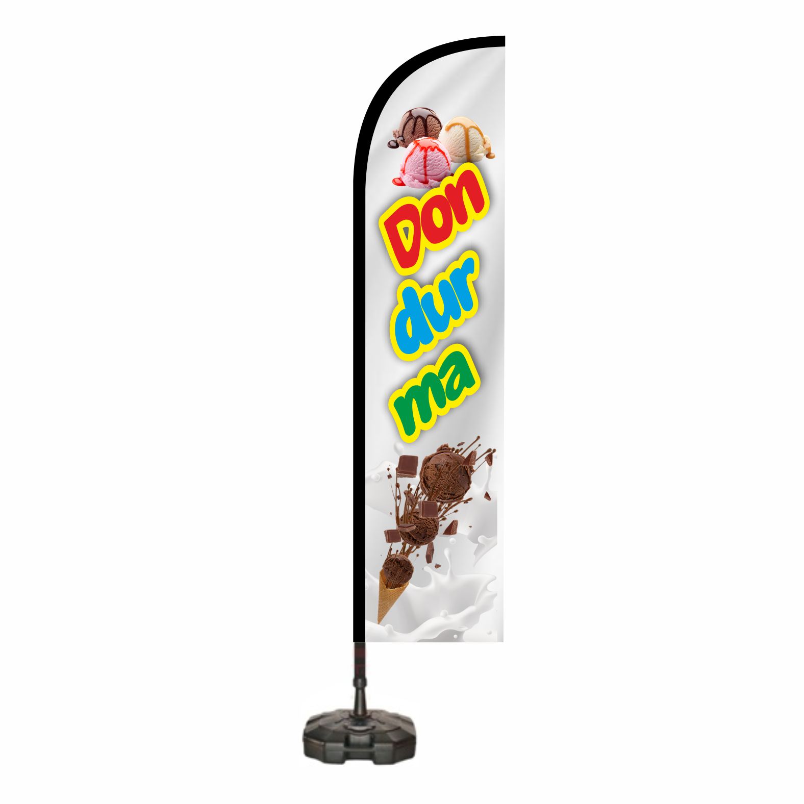 Dondurma Reklam Bayraklar