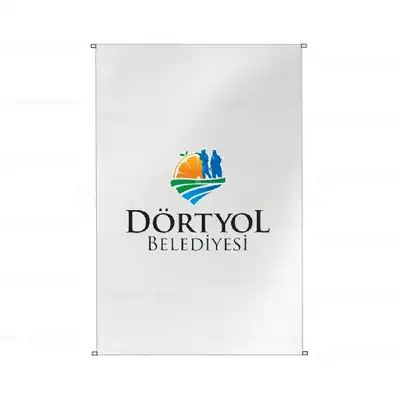 Drtyol Belediyesi Bina Boyu Bayrak