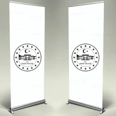 Dzce Valilii Roll Up Banner