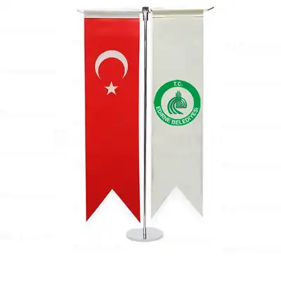 Edirne Belediyesi T Masa Bayrağı