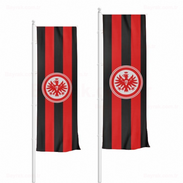 Eintracht Frankfurt Dikey ekilen Bayrak