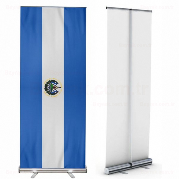 El Salvador Roll Up Banner