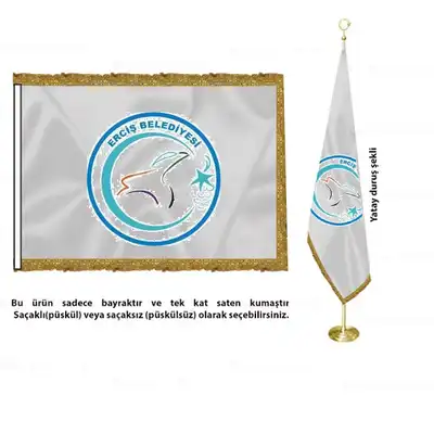Erciş Belediyesi Saten Makam Bayrağı