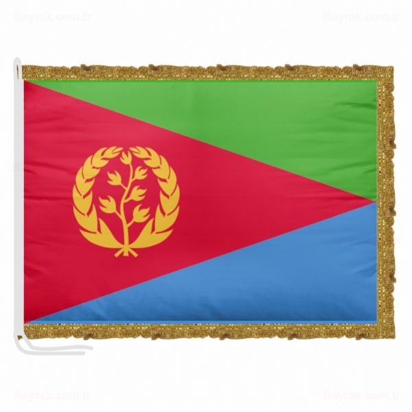 Eritre Saten Makam Bayrak