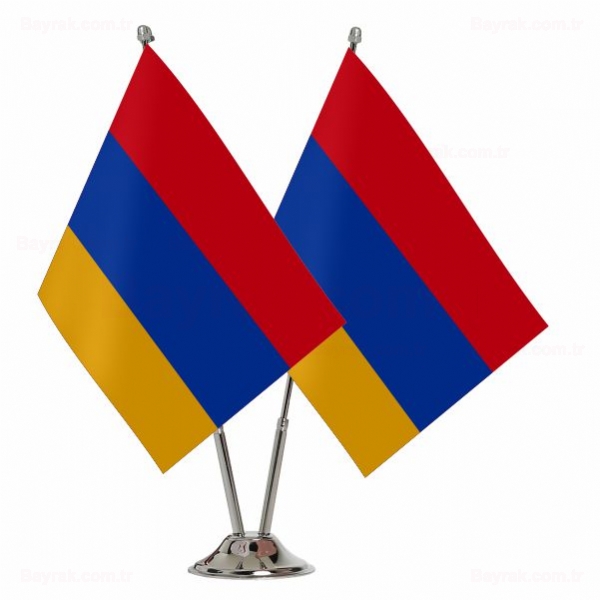 Ermenistan 2 li Masa Bayraklar