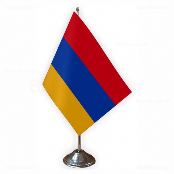 Ermenistan Tekli Masa Bayrak