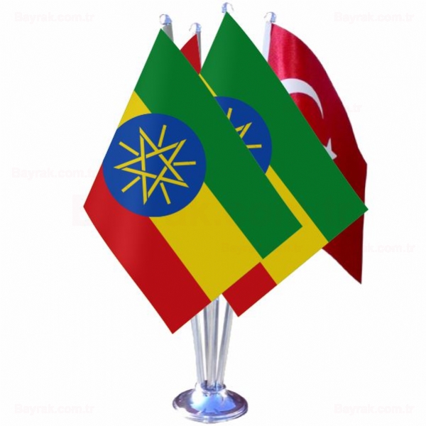 Etiyopya 4 l Masa Bayrak