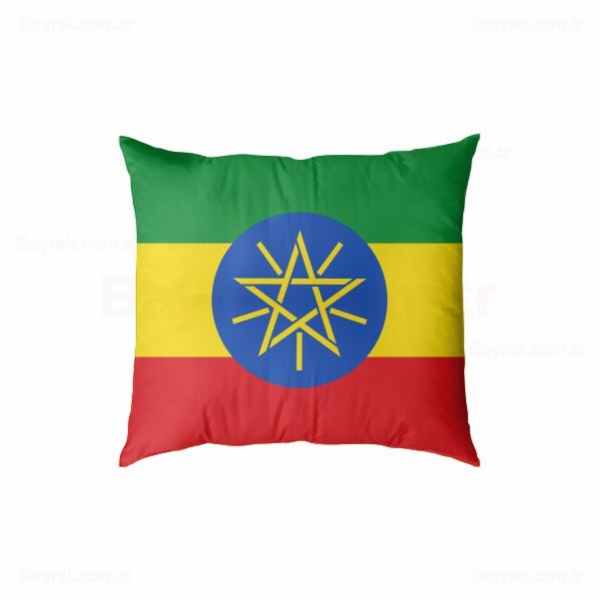 Etiyopya Dijital Baskl Yastk Klf
