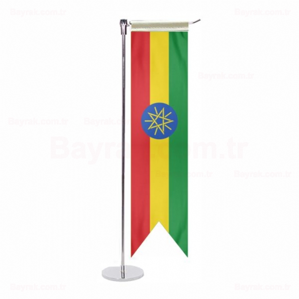Etiyopya L Masa Bayrak