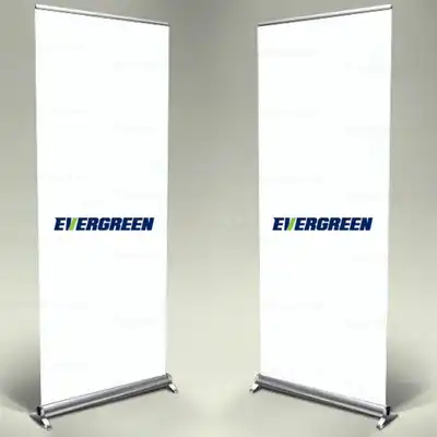 Evergreen Roll Up Banner