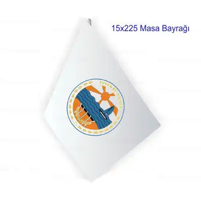 Evren Belediyesi Masa Bayrağı
