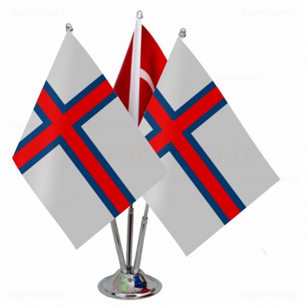 Faroe Adalar 3 l Masa Bayrak