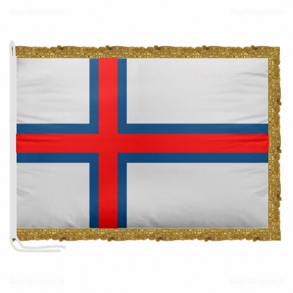 Faroe Adalar Saten Makam Bayrak