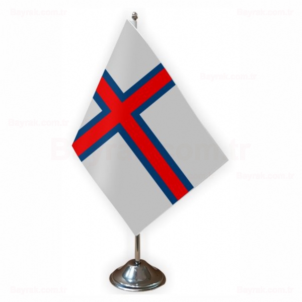 Faroe Adalar Tekli Masa Bayrak