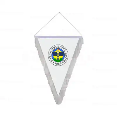Fatsa Belediyespor Üçgen Saçaklı Bayrak