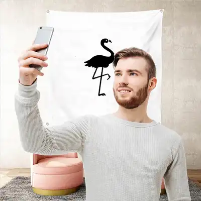 Flamingo Arka Plan Selfie ekim Manzaralar