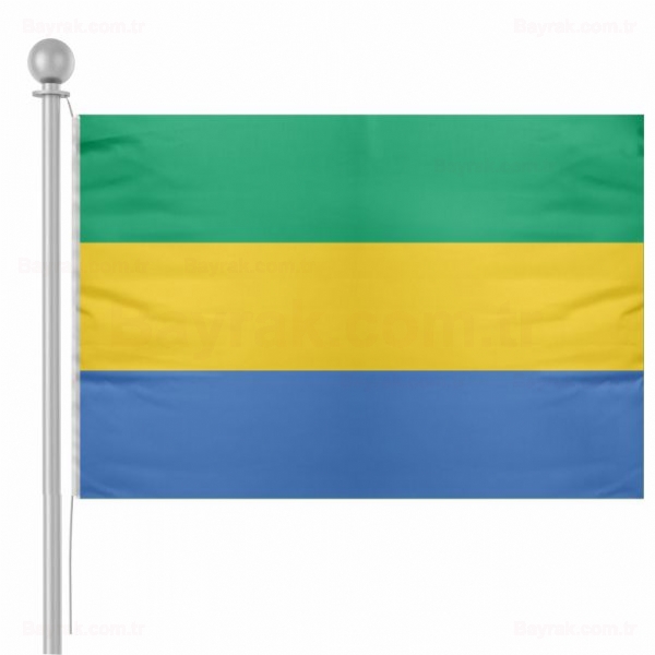 Gabon Bayrak Gabon Bayra