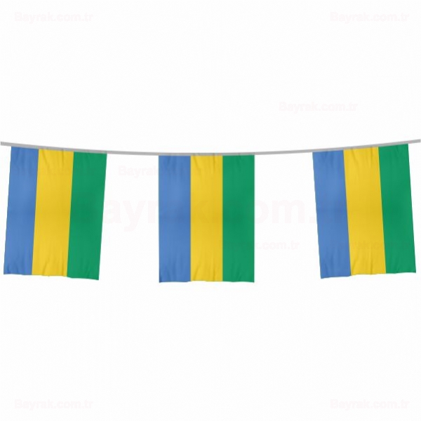 Gabon pe Dizili Bayrak