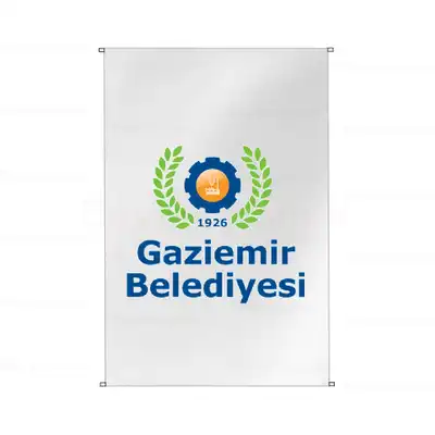 Gaziemir Belediyesi Bina Boyu Bayrak