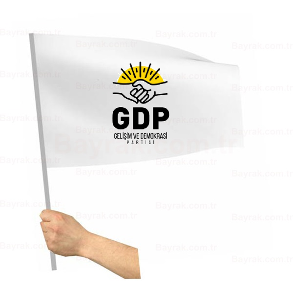 Gelişim ve Demokrasi Partisi Sopalı Bayrak