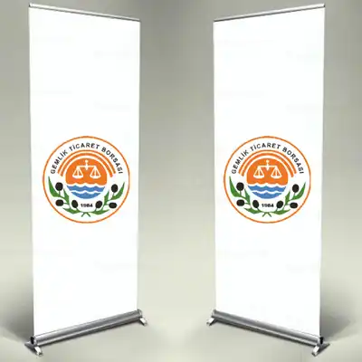 Gemlik Ticaret Borsas Roll Up Banner