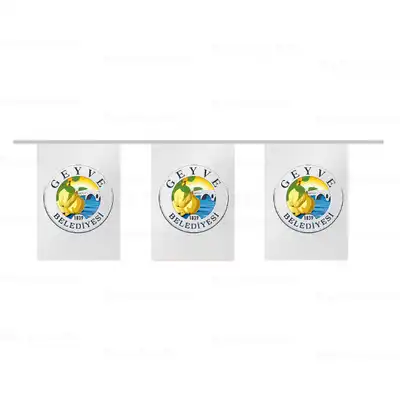 Geyve Belediyesi pe Dizili Bayraklar