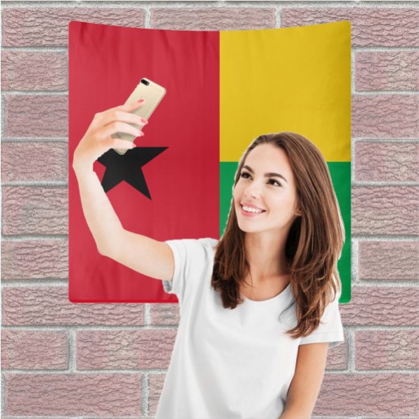 Gine Bissau Arka Plan Selfie ekim Manzaralar