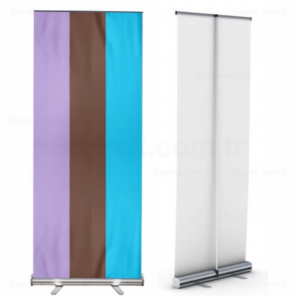 Gkkua Androsexual Roll Up Banner