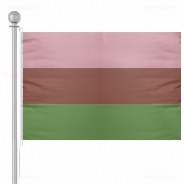 Gökkuşağı Gynesexual Bayrak Gökkuşağı Gynesexual Bayrağı