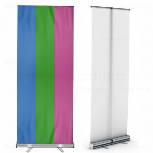 Gkkua Polysexuality Roll Up Banner