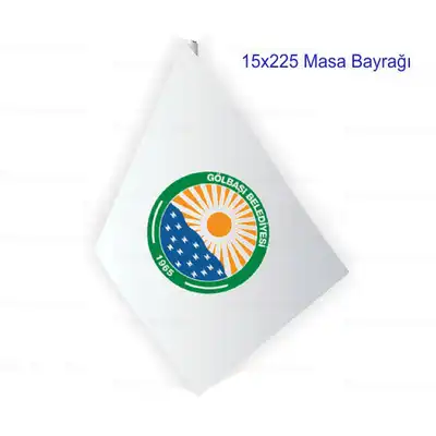 Gölbaşı Belediyesi Masa Bayrağı