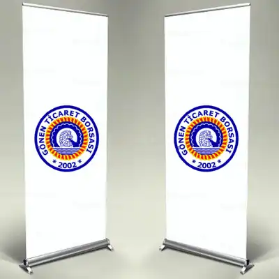 Gnen Ticaret Borsas Roll Up Banner