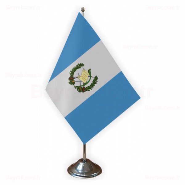 Guatemala Tekli Masa Bayrak