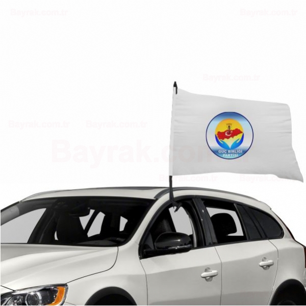 Güç Birliği Partisi Özel Araç Konvoy Bayrak