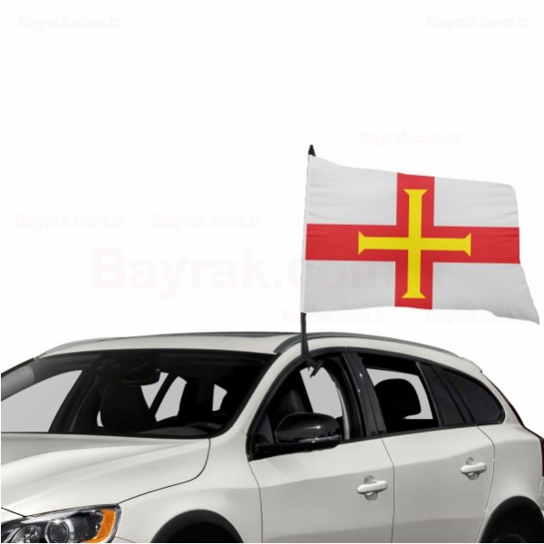 Guernsey Özel Araç Konvoy Bayrak