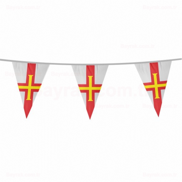 Guernsey Üçgen Bayrak