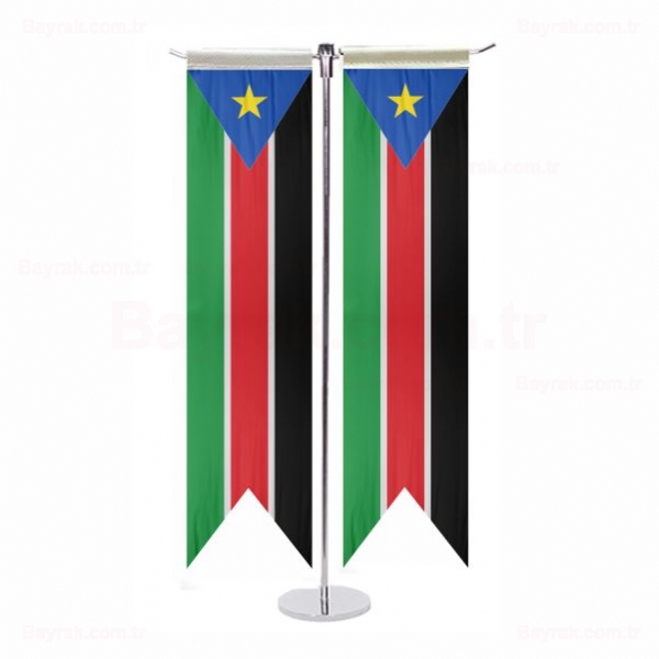 Güney Sudan Özel T Masa Bayrak