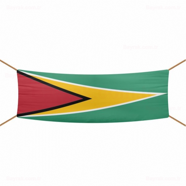 Guyana Afi ve Pankartlar