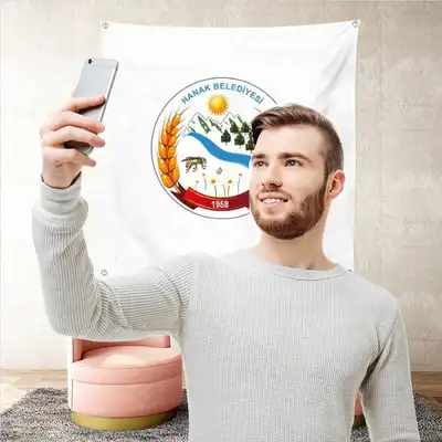 Hanak Belediyesi Arka Plan Selfie ekim Manzaralar