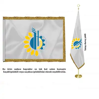 Hayrabolu Belediyesi Saten Makam Bayrağı