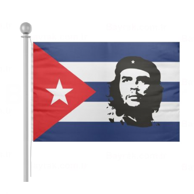 Hero Of The Cuban Revolution El Che Ernesto Guevara Bayrak