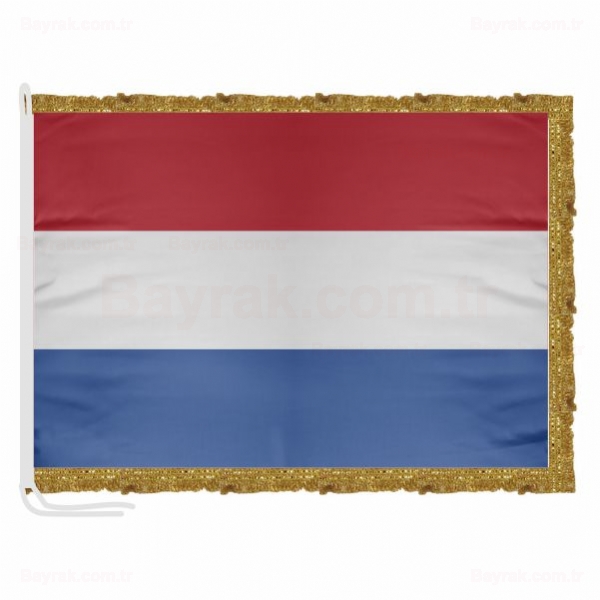Hollanda Saten Makam Bayrak