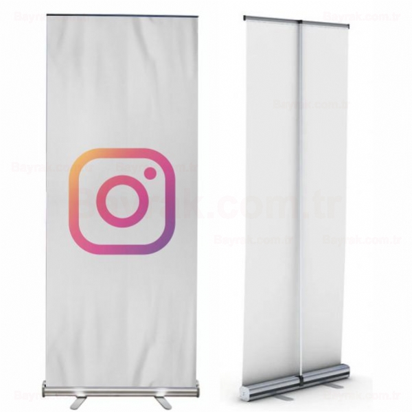 Instagram Roll Up Banner